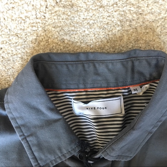 NWT Men’s Medium Five Four Button Down - Picture 2 of 3